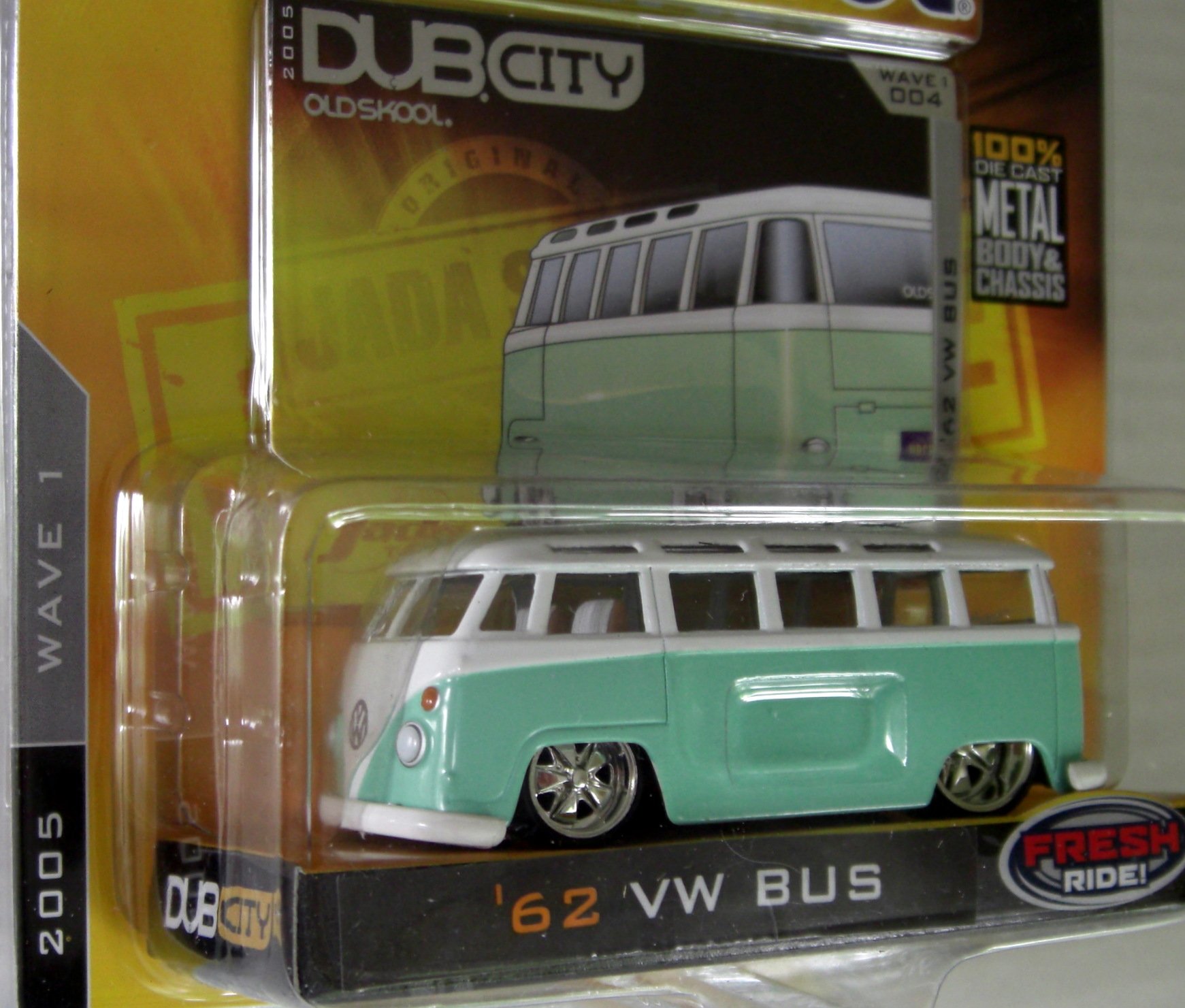 1962 VW Bus - Jada Toys Dub City - Rojo - Diecast - 1/64 - Etsy